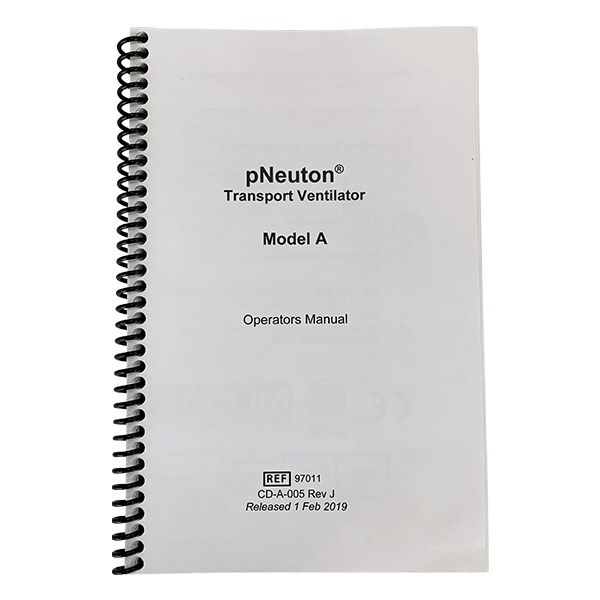 pNeuton Model A Ventilator Operators Manual