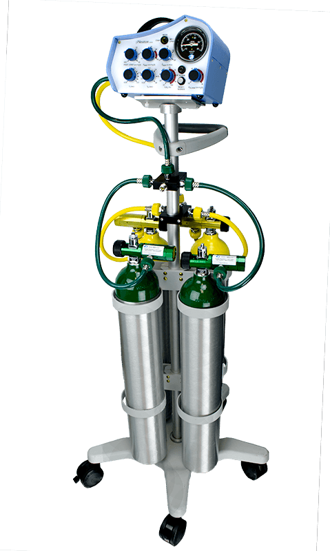 Mobile stand, 4 cylinders